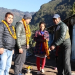 Welcome by Communities to IVISION Team at Dolakha district